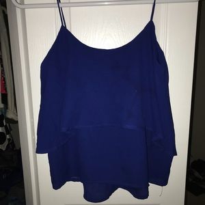 Bevello blue blouse